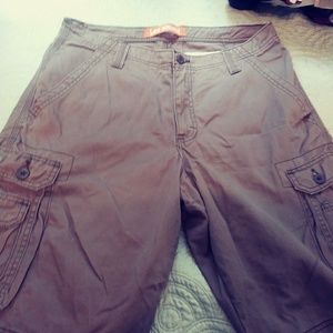 Mens khaki shorts